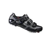 SHIMANO Scarpe da Ciclismo MTB Sh-xc61l Larghe SPD con Velcro e cricchetto, Unisex