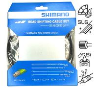 Shimano Schaltzug-Set Bicicletta da Corsa Road Alloggiamento Cavo Deragliatore