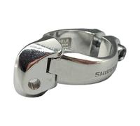 Shimano Schelle Saldatura 31,8 MM Dura Ace SM-AD11 Cambio Bici Adattatore Cromo