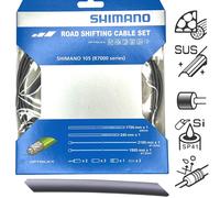 Shimano Set Cavi Cambio Per Bici Corsa Road In Gran Parte SP41 Optislick Grigio