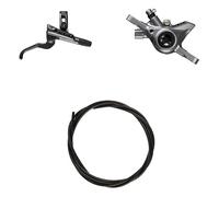 SHIMANO Set freni a disco SHIMANO per posteriore nero BL-M9200 per uso professionale per risolvere compiti completi con maggiore efficienza con dettaglio tecnico BL-M9200 BR-M9200