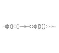 Shimano Sg-c7001-8 Internal Assembly Argento 187 mm