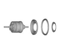 SHIMANO SG-S7051-11 Riduttore Silver 187 mm