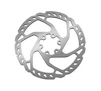 Shimano SHI1832, Disco Freno 6 Fori , Grigio, 160mm