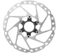 Sistema frenante a disco con bloccaggio centrale shimano sm rt64 esterno