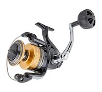 SHIMANO SOCORRO SW - RATIO: 4.9/1, MAX DRAG (KG): 12, PESO (GR): 640, CAPIENZA (MM/M - LB/YDS): 0.40 - 230, CUSCINETTI: 4 S A-RB + 1 RB, FILO RECUPERATO PER GIRO DI MANOVELLA (CM): 94