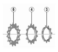 Shimano Spares Y1PU11000 Parti per Bicicletta Unisex, Altro Taglia Unica