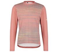 Shimano - Spazio Long Sleeves Jersey Printed - Maglietta da ciclismo L fuchsia
