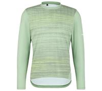 Shimano - Spazio Long Sleeves Jersey Printed - Maglietta da ciclismo L verde