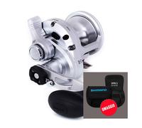 SHIMANO SPEEDMASTER LD II - MAX DRAG (KG): 8, PESO (GR): 540, CUSCINETTI: 4, CAPIENZA (MM/M - LB/YDS): 0.40 / 520, GEAR RATIO: 6.2:1 / 4.1:1