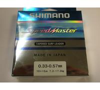 Shimano Speedmaster Terminali Shock Taperati Arancioni 10pz 15m ALL VARIETIES