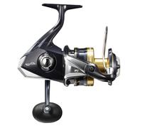 SHIMANO SPHEROS SW - A - RATIO: 6.2/1, MAX DRAG (KG): 12, CUSCINETTI: 4 + 1, MODELLO: 14000XG, PESO (GR): 680, FILO RECUPERATO PER GIRO DI MANOVELLA (CM): 134
