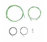SHIMANO Strada asfaltata con SIL-TEC Gruppo cavi freno Green One Size