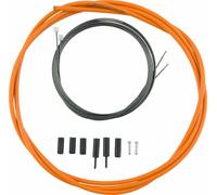 Shimano Strada Optislick Deragliatore Cavo E Alloggiamento Set Arancione