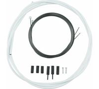 Shimano Strada Optislick Deragliatore Cavo E Alloggiamento Set Bianco