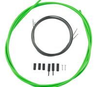 Shimano Strada Optislick Deragliatore Cavo E Alloggiamento Set Verde Cx Ghiaia