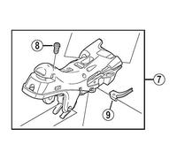 SHIMANO Supporto leva sinistra - ST-6800