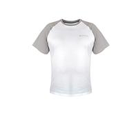 SHIMANO T-Shirt, bianca-grigio