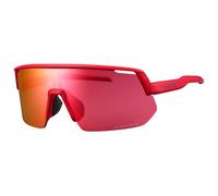 Shimano - Technium L Road VLT 21% - Occhiali da ciclismo rosso