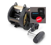 SHIMANO TLD | TLD II - MAX DRAG (KG): 10, PESO: 695, MODELLO: 25, CUSCINETTI A SFERA: 4 A-RB, RATIO: 3.6/1, CAPIENZA (MM/M - LB/YDS): 30-600 / 40-450 / 50-350