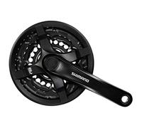 Shimano Tourney, Guarnitura, Nero, L