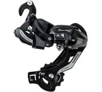Shimano Tourney RD-TY500-SGS Cambio Posteriore 6,7 Velocità, Gabbia Lunga, Nero