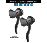SHIMANO Tourney Road Double STI Set per 2 x 7 14 velocit Coppia di velocit - N