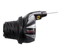 SHIMANO TOURNEY SL-RS36, (microrete) Interruttore a maniglia rotante Black 3-velocità