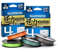 Shimano Treccia 4 fili Kairiki 4 Hi-Vis Arancione 3000 m - D.0,19 mm - R.11,6 kg - LDM94TE1819030H