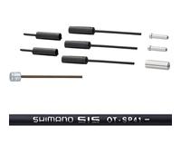 Shimano Strada Optislick Deragliatore Cavo E Alloggiamento Set Nero