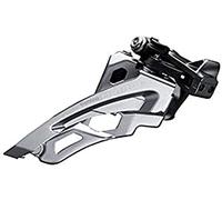 Shimano Deore Side Swing Fd-m6000 66-69º Front Derailleur Argento 3 x 10s Silver