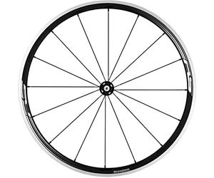 Shimano WH-RS330, Ruota Anteriore, Nero,