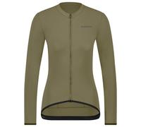 Shimano - Women's Futuro Long Sleeves Jersey - Maglietta da ciclismo M dark earth