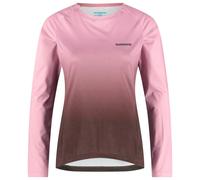 Shimano - Women's Parco L/S Printed Jersey - Maglietta da ciclismo M fuchsia