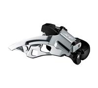 Shimano Parts Shimano Deore XT Trekking FD-T8000-L Top-Swing Front Derailleur 3x10-speed - Low Clamp - black 63-66°