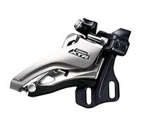 Shimano XTR FD-M9020-E, Deragliatore Anteriore, 2x11 Velocità, E-Type, Nero/Argento