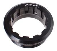 SHIMANO CS-M9100/M81 - Anello di chiusura e distanziatore per ciclismo, unisex, colore: argento