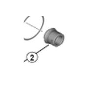 SHIMANO Y0ml98020, WH-R9270-C50-TU-R unità Tappo Destro Unisex, Argento, Taglia Unica