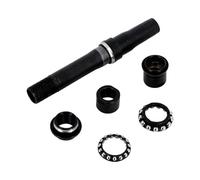 SHIMANO Y3ga98010, FH-MT510 ASSE mozzo Completo, 142 mm Unisex, Nero, Taglia Unica