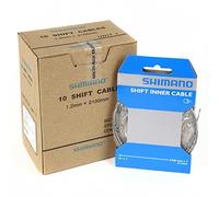 Shimano Y60098100, Set 10 Cavi Cambio, Nero, 1.2 x 2100 mm