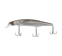 Shimano ZUMVERNO 95SP Flash Boost Jerkbait (ZUM95SPKS) Pesca Nero Argento