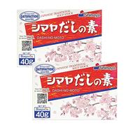 Shimaya Dashi no Moto, base tradizionale giapponese per zuppa di pesce bonito essiccato, prodotto in Giappone, 40 g (2 scatole da 40 g)