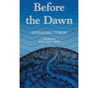 Shimazaki Toson Before the Dawn (Tascabile)