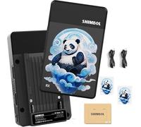 Shimbol TP MAX Sistema ricevitore trasmettitore per trasmissione video wireless | Portata 350 m, latenza 0,07 s, due porte HDMI, alloggiamento in alluminio aeronautico per streaming live streaming.