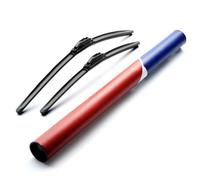 Shimely para Nissan NV200 2010-2017 Limpiaparabrisas delanteros - Diseño multifunzionale, duradero y sin huesos Sello de goma Universal para uso automotriz Limpiaparabrisas delanteros.