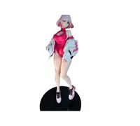 Shimely Per Pretty Girl Figure Anime, personaggi animati in PVC, fatti a mano, modelli di bambole anime, statua del personaggio da collezione, adatto per persone dai 14 anni in su. (rosa luna)