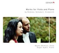 Johannes Brahms Works for Viola and Piano (CD) Album