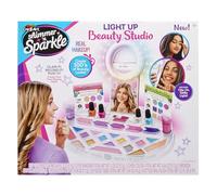 Shimmer and Sparkle 17346 Light up Beauty Studio with Selfie Ring Set for Childr