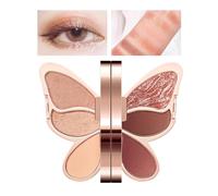 Shimmer Eye Makeup, Palette per il trucco glitter, di ombretti opachi, formula impermeabile, compatta e di viaggio per una gita casual, un evento formale o una celebrazione speciale