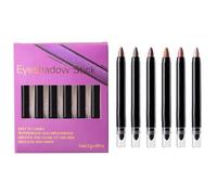 Shimmer Eyeshadow Stick, Eye Brightener Pencil, Smudge-Proof Eyeshadow, Brightening Shadow Sticks Glitter Eye Makeup SeT, Luxurious Radiance, Shimmering Goddess Look For Eye